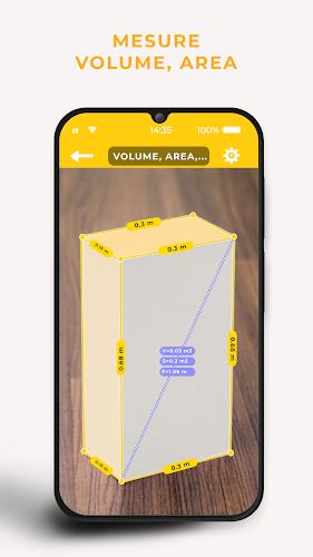 Ruler AR - Tape Measure App Zrzut ekranu 3