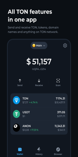 Tonkeeper-TON Wallet Screenshot 1