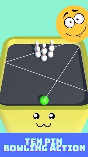 Mini Ten Pin Bowling Game Captura de tela 1