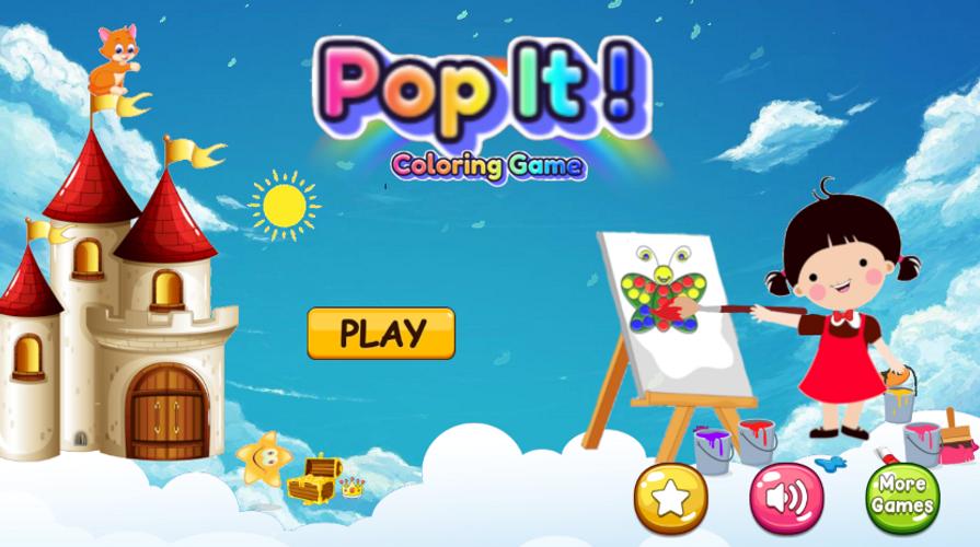 Pop It Fun Coloring Game 螢幕截圖 2