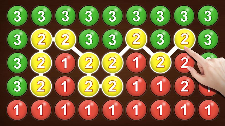 Merge bubble - Number game Ảnh chụp màn hình 2