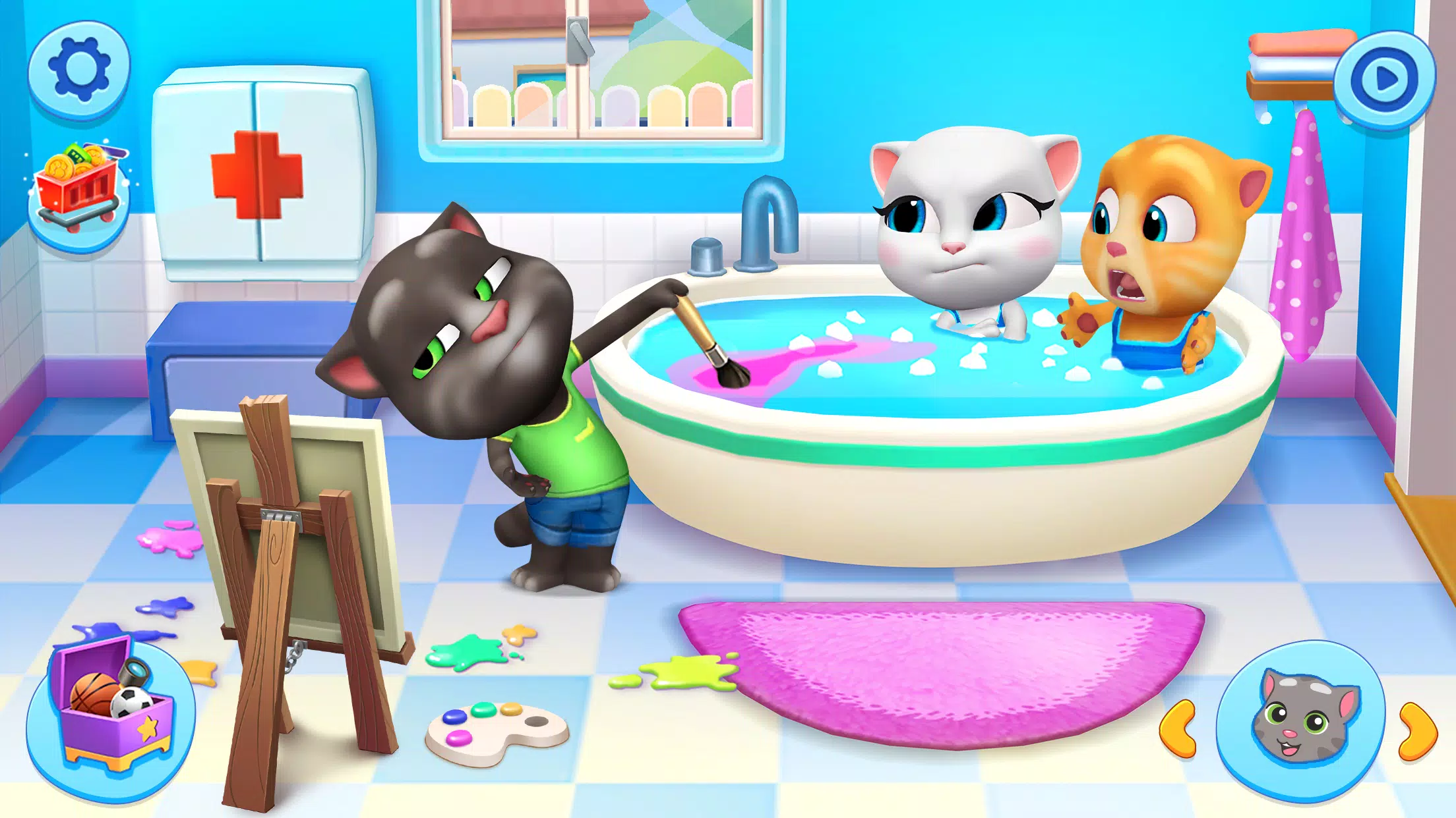My Talking Tom Friends Ảnh chụp màn hình 0