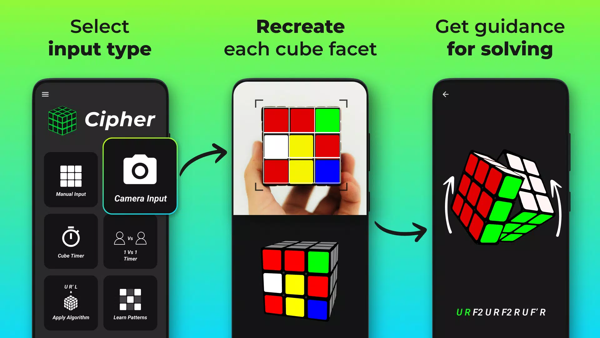 Cube Cipher - Resolver cubo Captura de pantalla 1