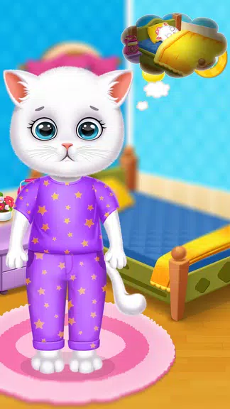 Cute Kitty Cat Pet Care Tangkapan skrin 3