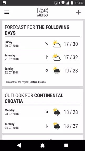 HRT METEO应用截图第2张