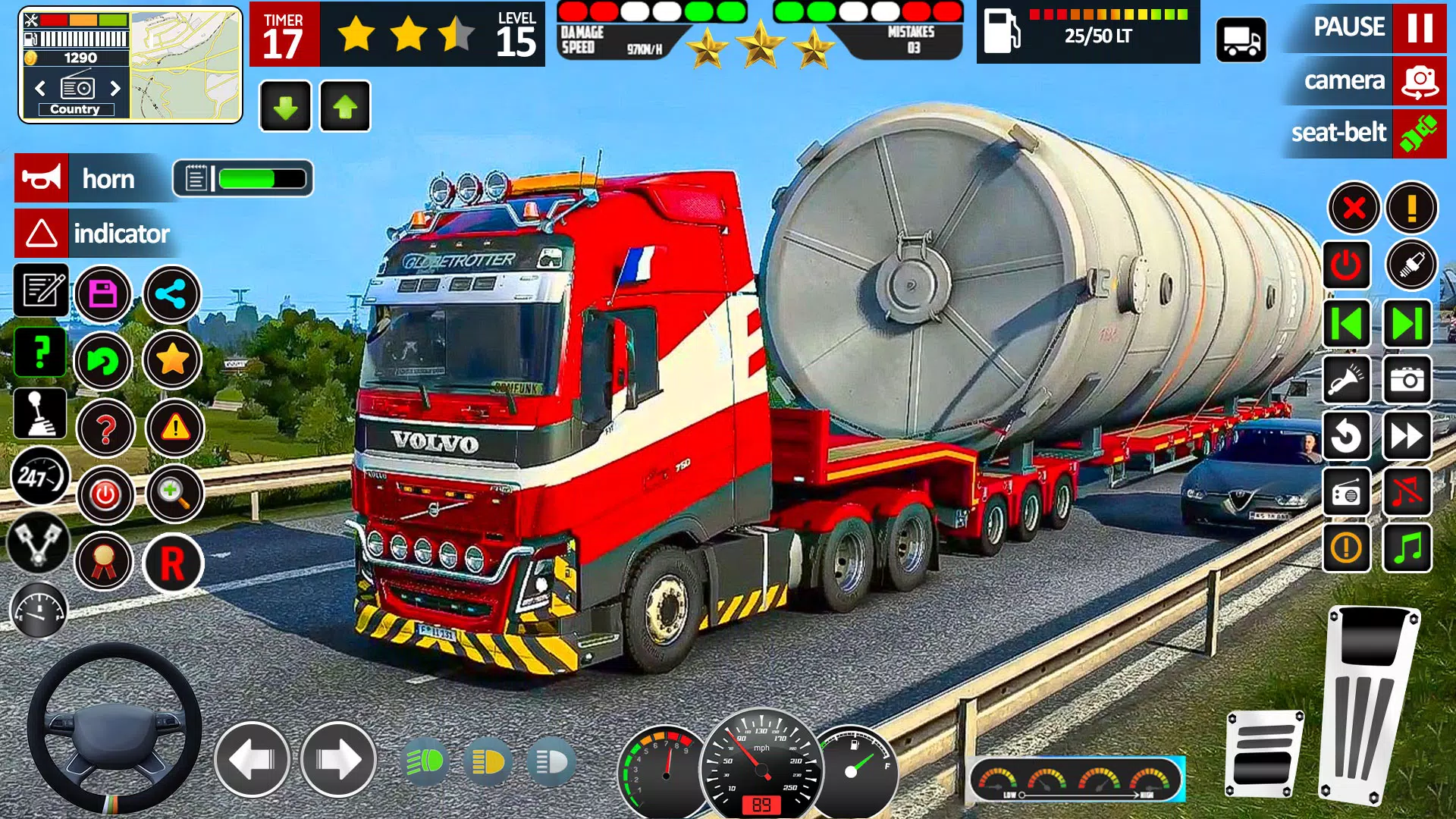 Cargo Truck Real Oil Tanker Ekran Görüntüsü 1