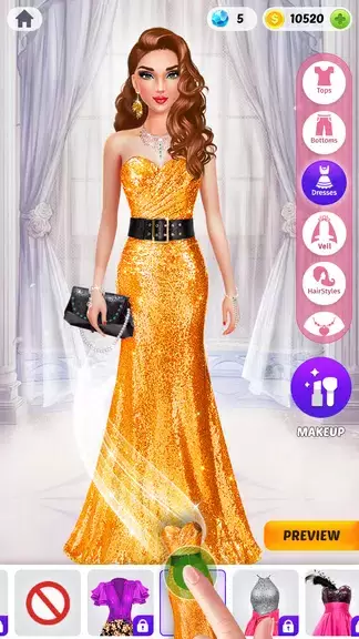 Fashion Game: Makeup, Dress Up Ảnh chụp màn hình 0