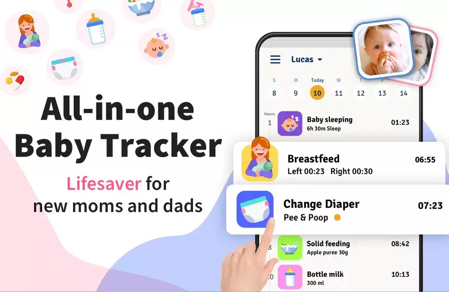 Schermata Baby Tracker - Breastfeeding 0