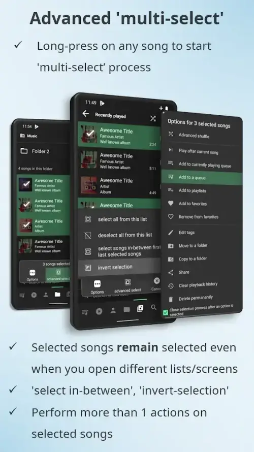 Musicolet Music Player Ảnh chụp màn hình 3