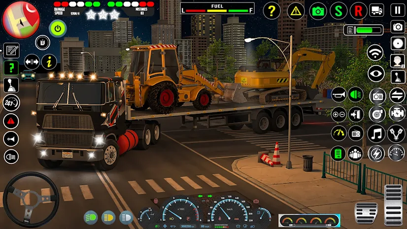 Cargo Oil Tanker Truck Game 3d Captura de tela 0