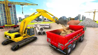 City Construction Truck Games 螢幕截圖 2