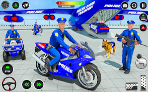 Police Cargo Transport Games 螢幕截圖 0