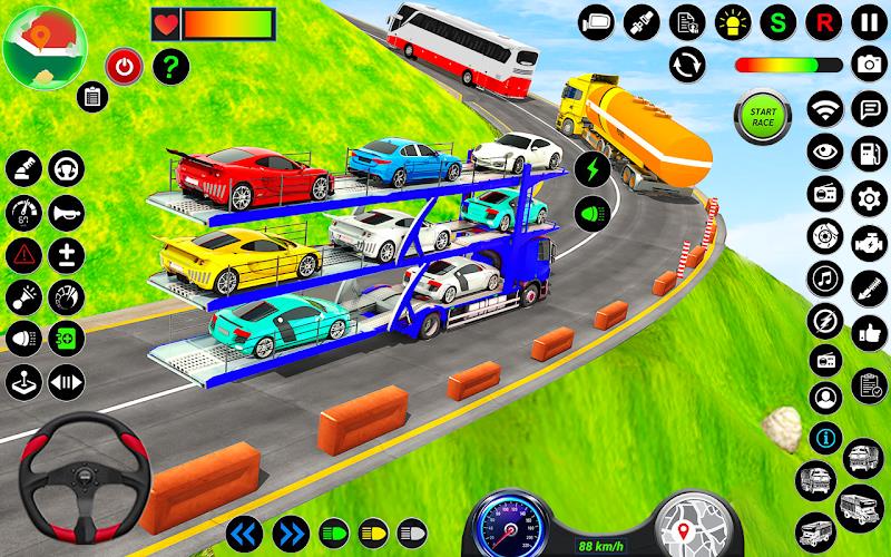 US Police Game Transport Truck ဖန်သားပြင်ဓာတ်ပုံ 3