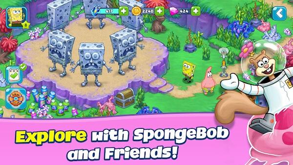 spongebob adventures in a jam mod apk download