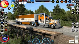 US Cargo Truck Simulator Game 螢幕截圖 2