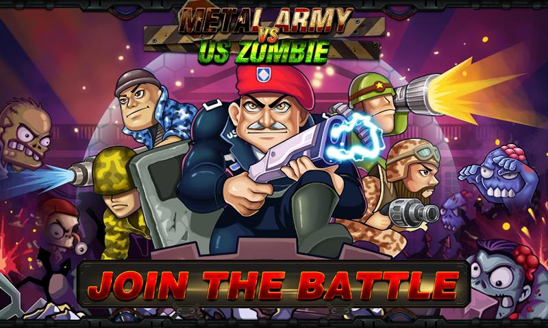 Army vs Zombies :Tower Defense Captura de pantalla 0