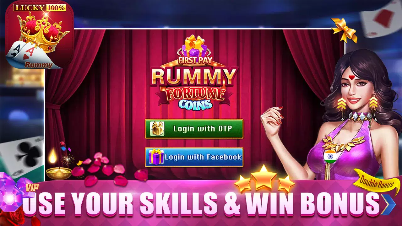 Rummy Lucky: Online Card Game Schermafbeelding 0