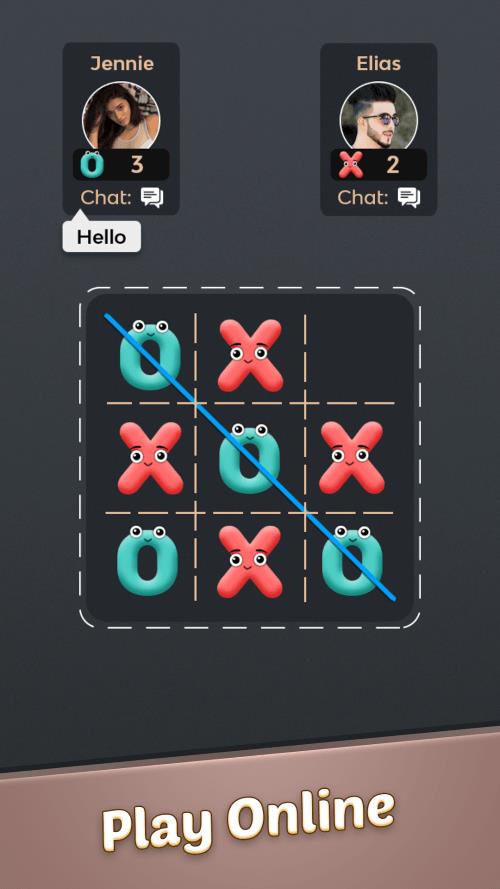 Tic Tac Toe Emoji स्क्रीनशॉट 0