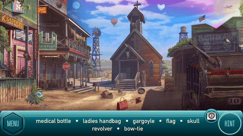 Wild West: Hidden Object Games Tangkapan skrin 2