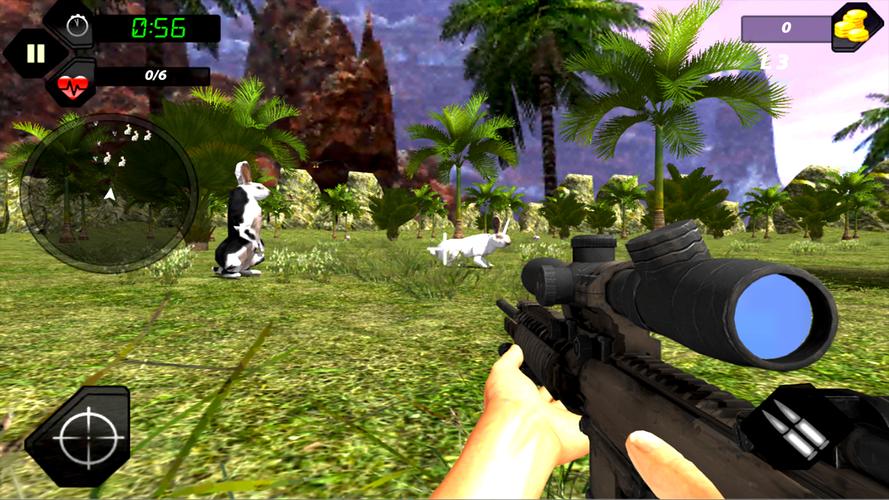 Rabbit Hunting 3D 螢幕截圖 0