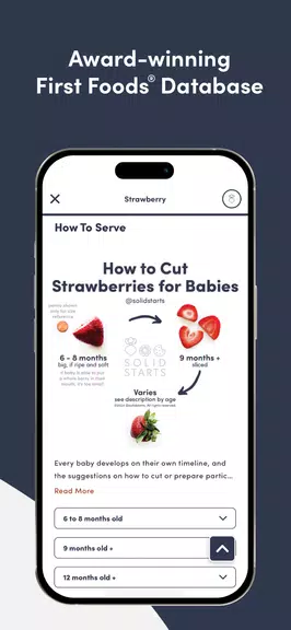 Solid Starts: Baby Food App Screenshot 2