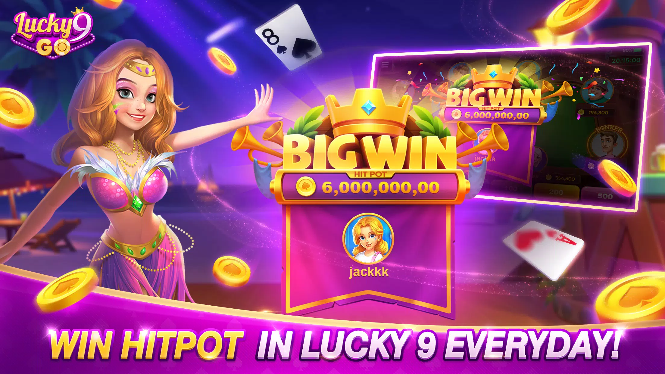 Lucky 9 Go Ảnh chụp màn hình 2