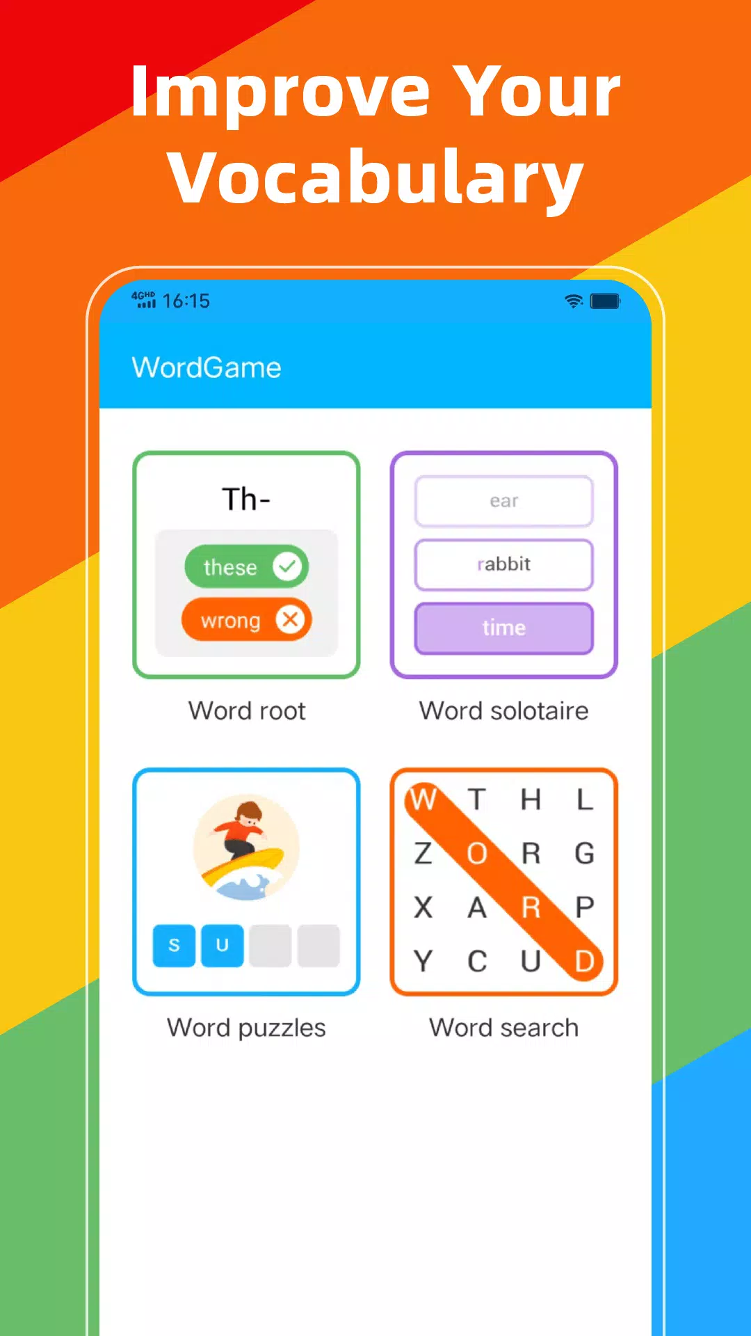 Word Puzzle Games Collection Capture d'écran 0