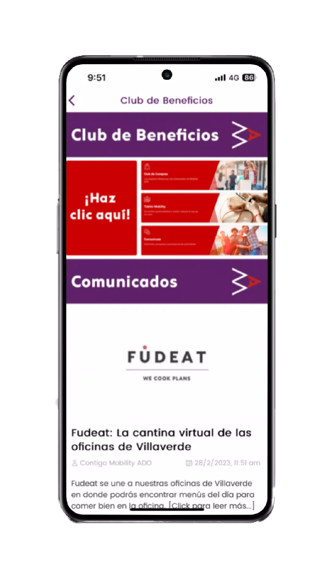MobilityADO ConectADOs 2.0 Zrzut ekranu 3