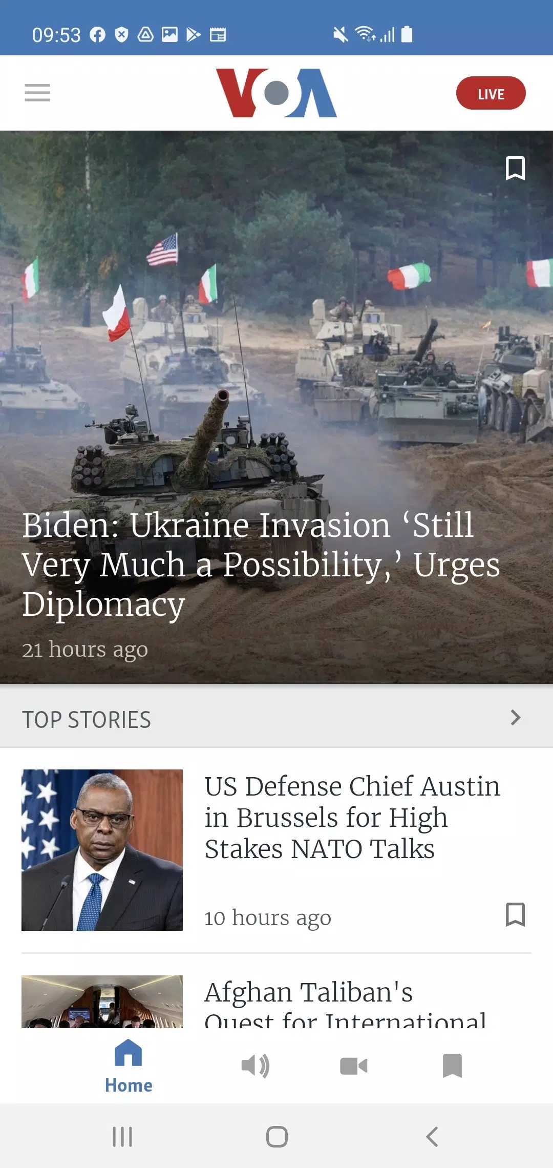 VOA News ภาพหน้าจอ 2