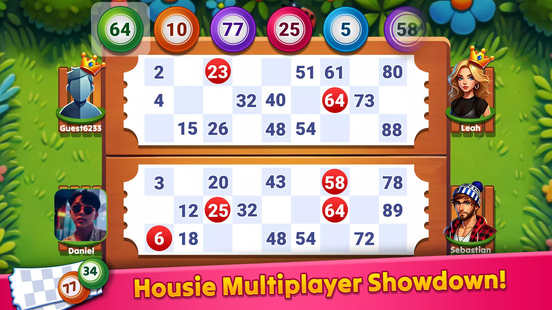 Bingo Housie Master Ảnh chụp màn hình 1