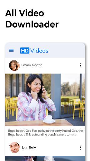 Video Downloader for Social स्क्रीनशॉट 0