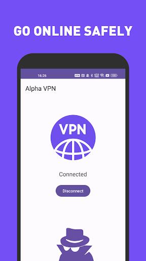 Alpha VPN Zrzut ekranu 1