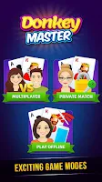 Donkey Master Donkey Card Game Скриншот 3