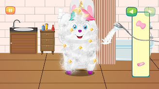 Unicorn Baby Pet Vet Care Game Captura de tela 2