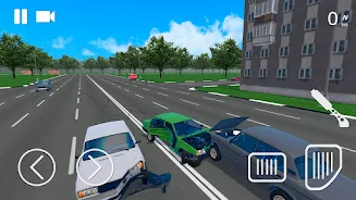 Russian Car Crash Simulator Скриншот 3