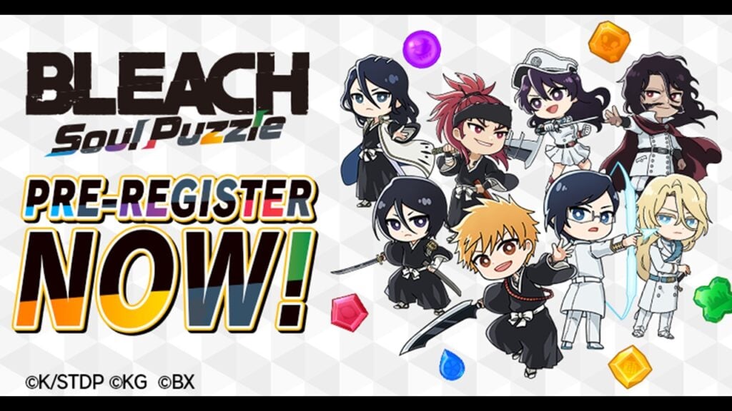 Klab'ın anime tabanlı bulmaca oyunu Bleach Soul Bulma için şimdi ön kayıt!