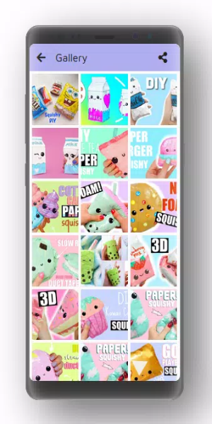 Paper Squishy Ideas Captura de pantalla 1