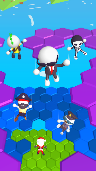 Do Not Fall .io Mod Ekran Görüntüsü 2