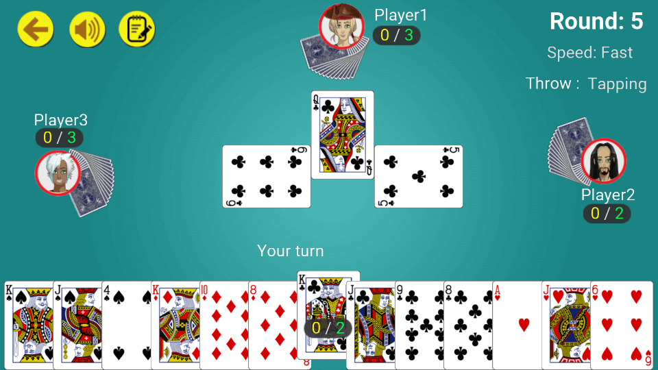 Call break : Offline Card Game应用截图第0张