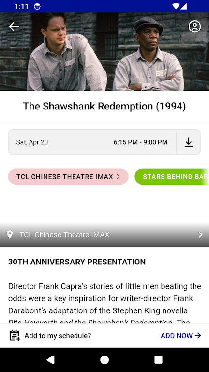 2024 TCM Classic Film Festival Schermafbeelding 1