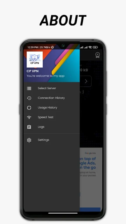 CP VPN Captura de pantalla 3