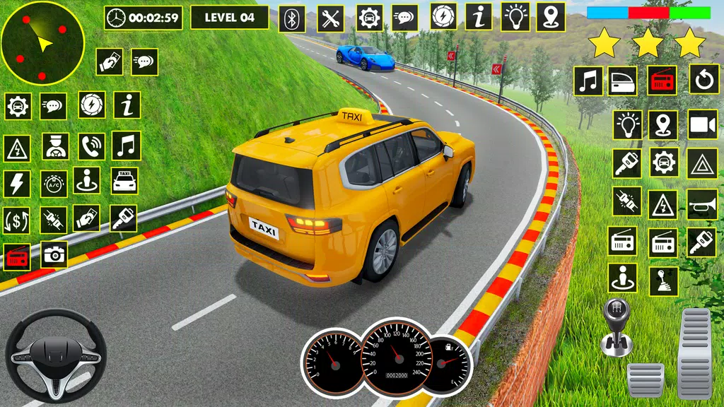 Crazy Car Driving: Taxi Games Zrzut ekranu 3