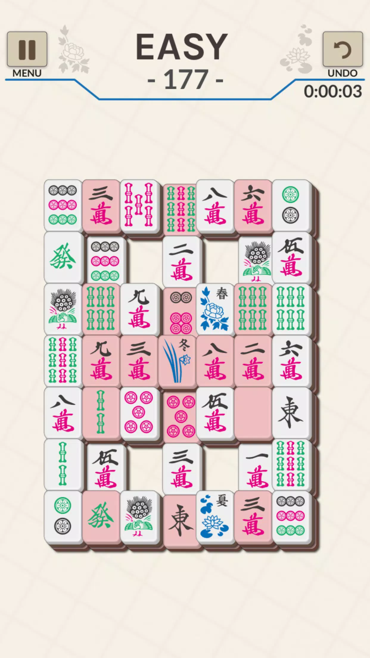 Mahjong Solitaire 1000 Classic Captura de pantalla 3