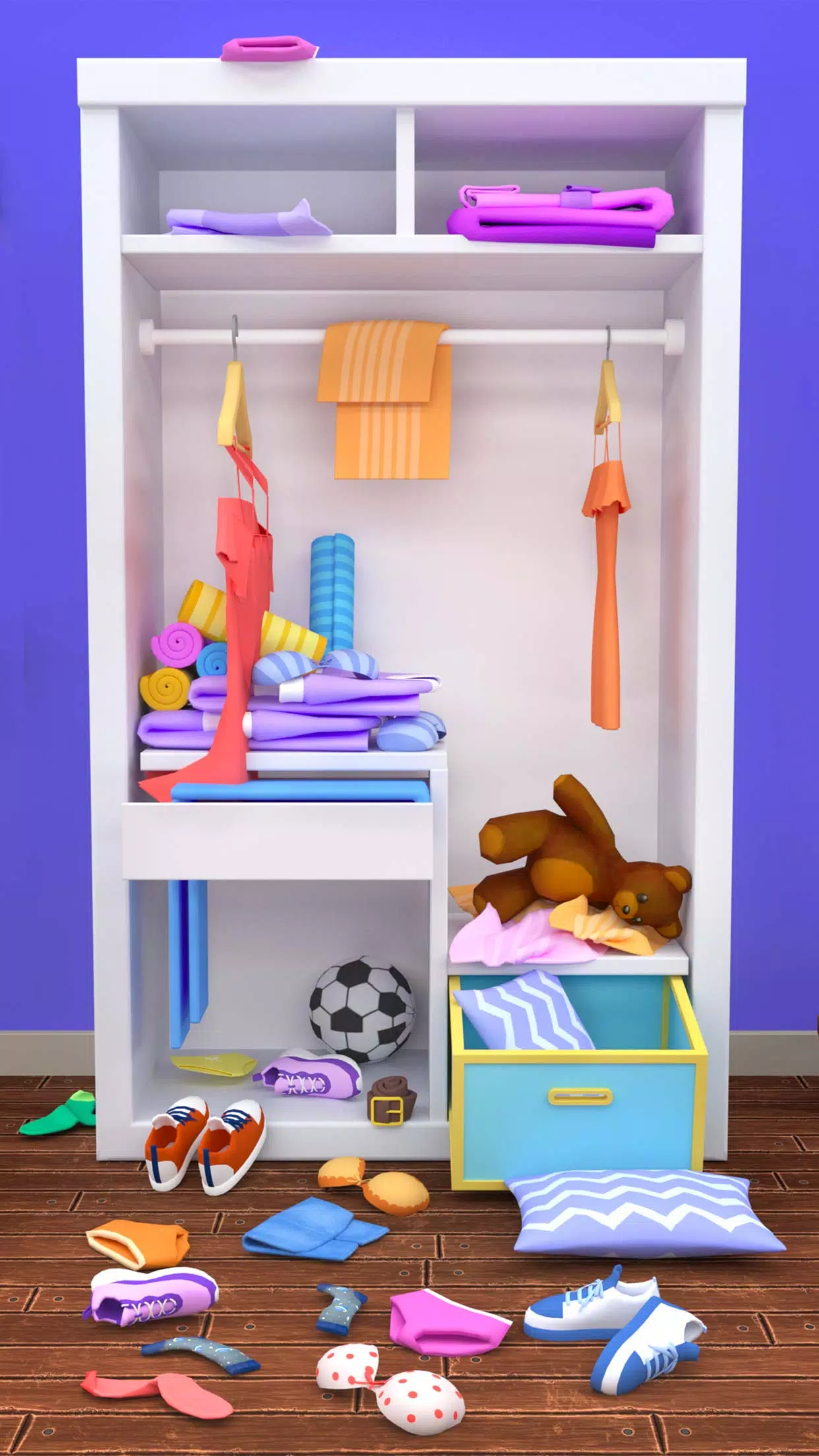 Fill the Closet: Organize Game ภาพหน้าจอ 0