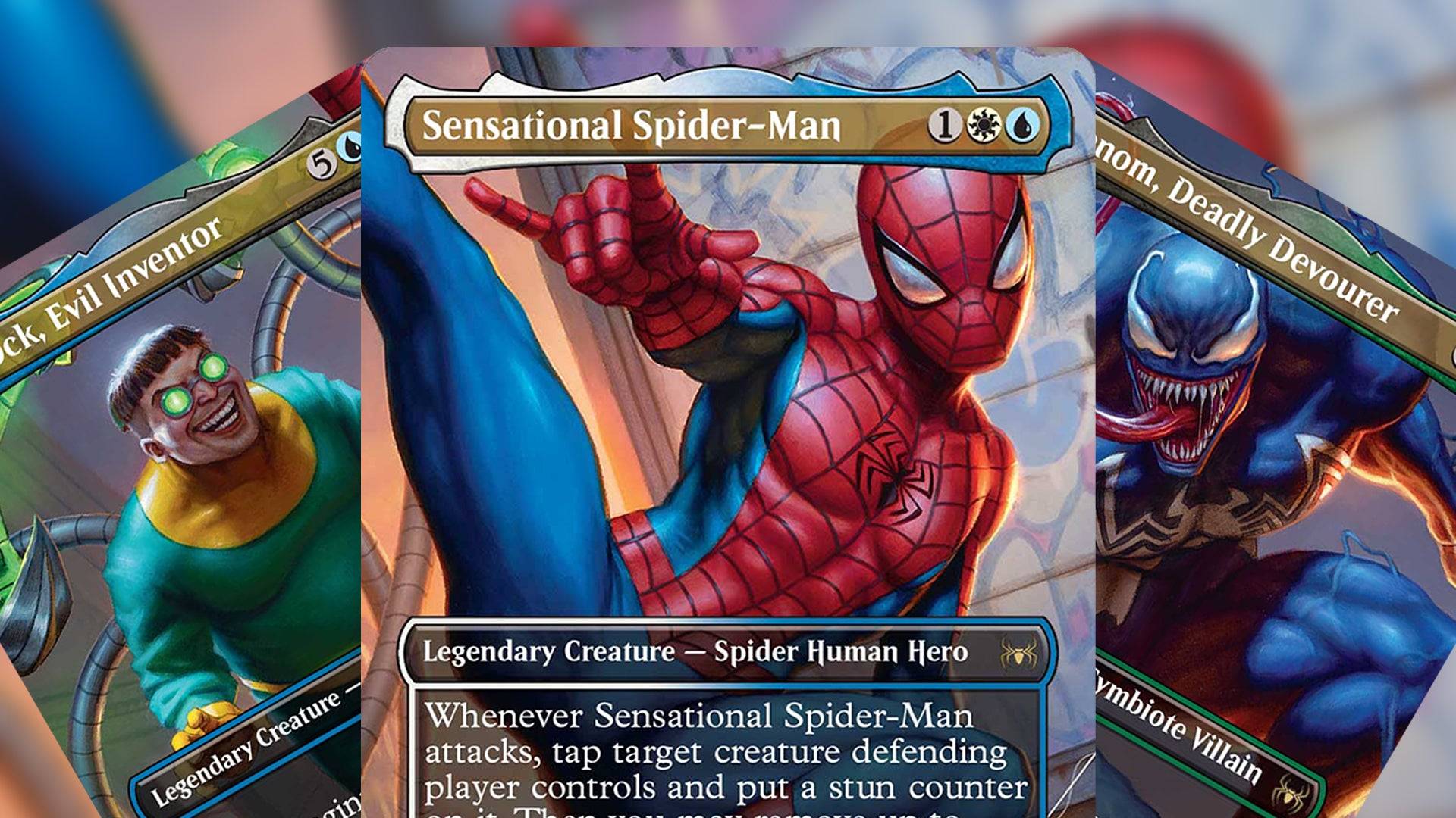 ก่อนอื่นที่ Magic ของ Spider-Man: The Gathering Crossover เปิดเผย