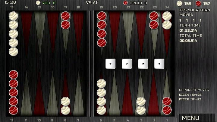 Backgammon Games : 18 Captura de tela 3