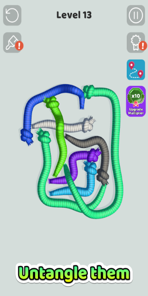 Tangled Snakes স্ক্রিনশট 0