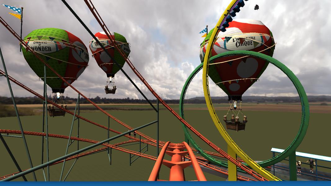 Schermata Crazy RollerCoaster Simulator 0