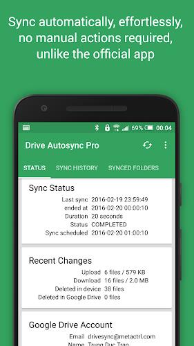 Autosync for Google Drive Скриншот 1