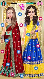 Indian Bridal DressUp- Makeup Ảnh chụp màn hình 1